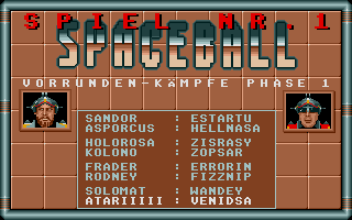 Spaceball II atari screenshot